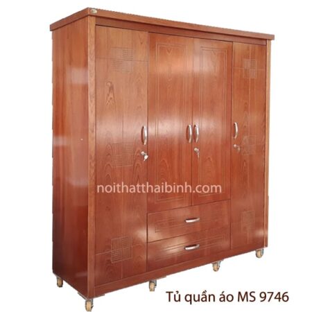 Tủ quần áo đẹp MS 9746 Giá bán 1m8 = 7.500.000