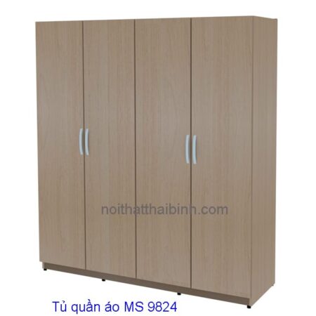 Tủ quần áo MS 9824 Giá 2m = 9.000.000