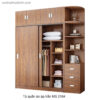 Tủ quần áo cao áp trần đẹp MS 2164