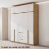 Tủ quần áo cao áp trần đẹp MS 2868