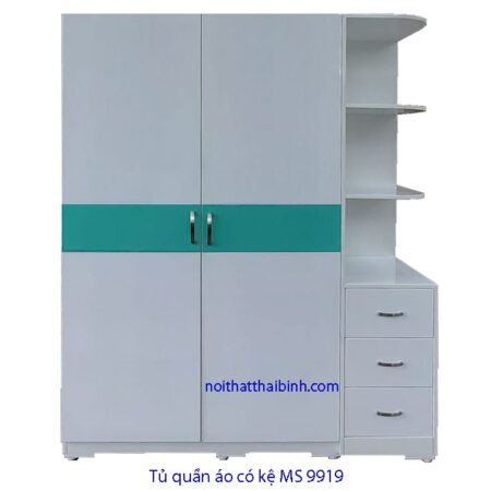 Tủ quần áo có kệ trang trí MS 9919 Giá bán = 8.000.000 đ