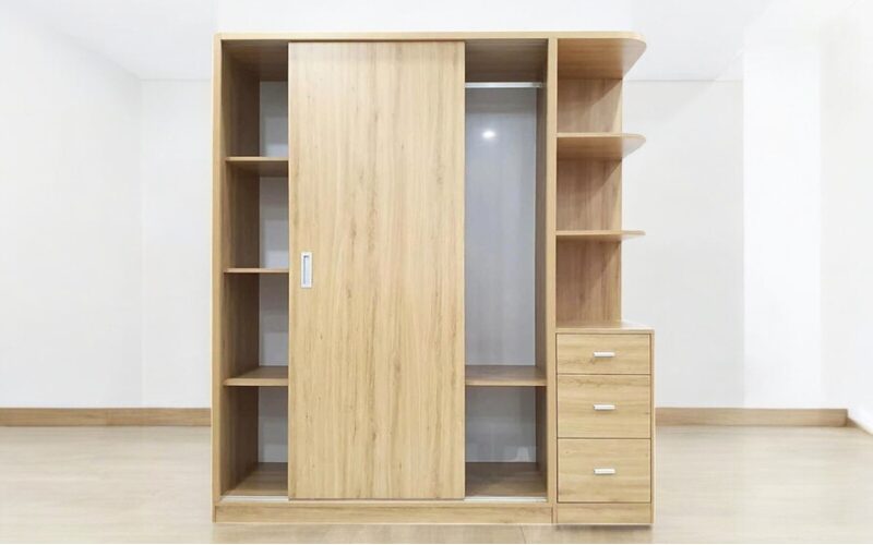Tủ quần áo cửa kéo MS 3128 3 Tủ quần áo cửa kéo MS 3128 - Ảnh 3