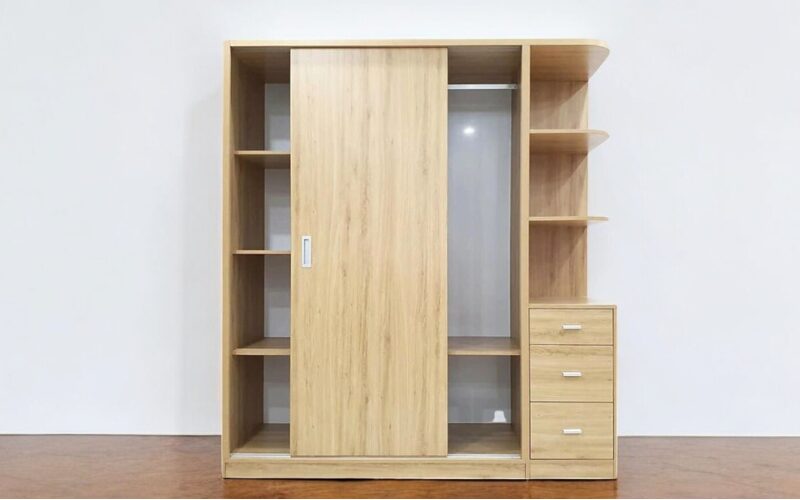 Tủ quần áo cửa kéo MS 3128 4 Tủ quần áo cửa kéo MS 3128 - Ảnh 4