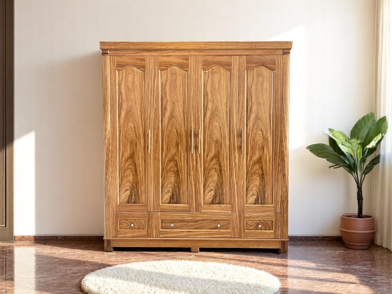 Tủ quần áo cửa lùa 4 cánh tiết kiệm diện tích 4 Tủ quần áo cửa lùa 4 cánh