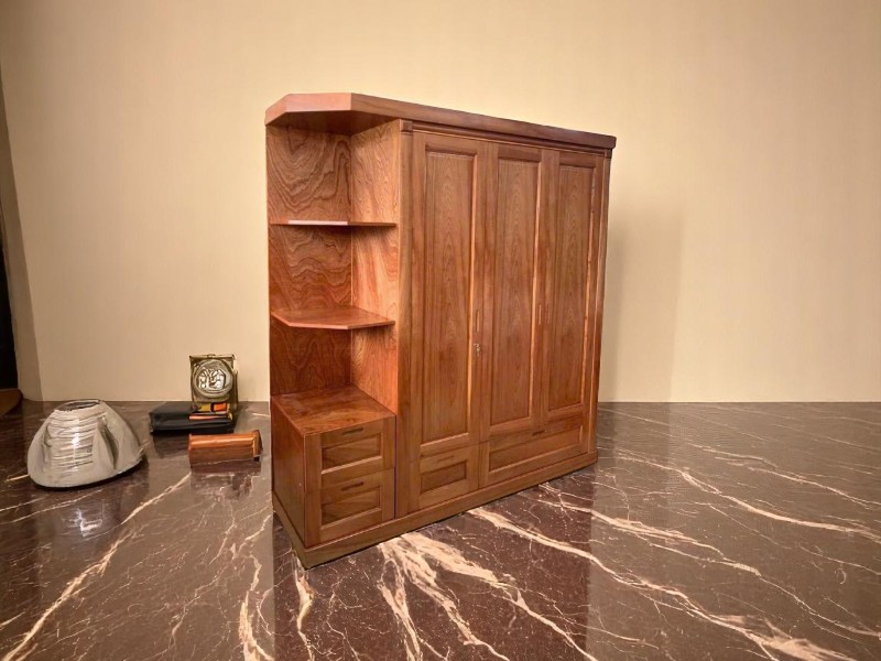 Tủ quần áo cửa lùa 4 cánh tiết kiệm diện tích 2 Tủ quần áo cửa lùa 4 cánh