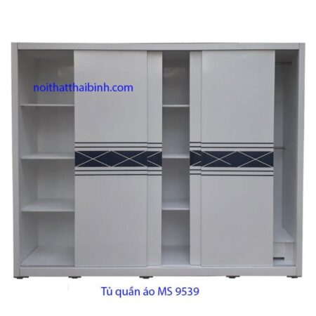Tủ quần áo cửa lùa MS 9539 Giá 2m7 = 14.900.000