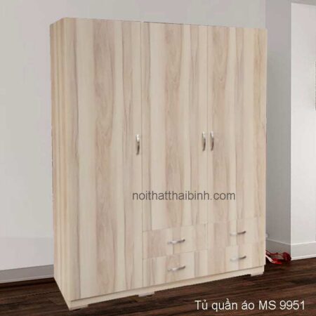 Tủ quần áo đẹp MS 9951 Giá bán = 6.500.000 đ