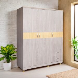 Tủ áo gỗ công nghiệp chống trầy MS 3168