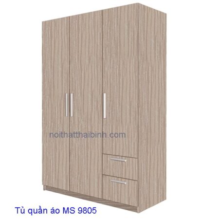 Tủ quần áo mfc MS 9805 Giá 1m6 = 6.500.000