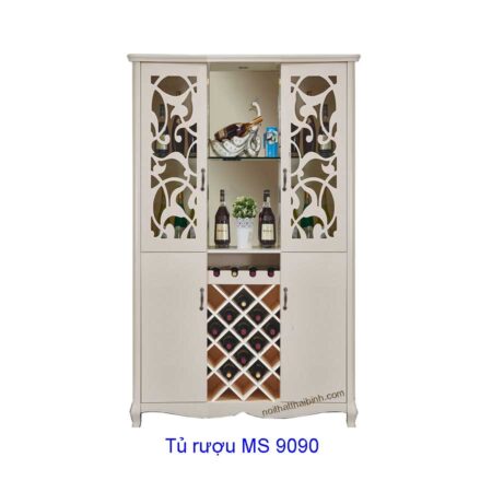 Tủ rượu cao cấp MS 9090 Giá 1m2 = 8.000.000