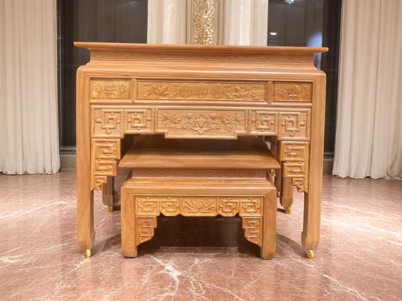 7 tủ thờ tam cấp cao cấp cho không gian thờ cúng trang trọng 1 Tủ thờ tam cấp