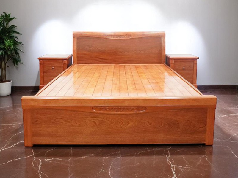 5 bí quyết chọn giường gỗ đẹp phù hợp với không gian sống 4 Bí quyết chọn giường gỗ đẹp