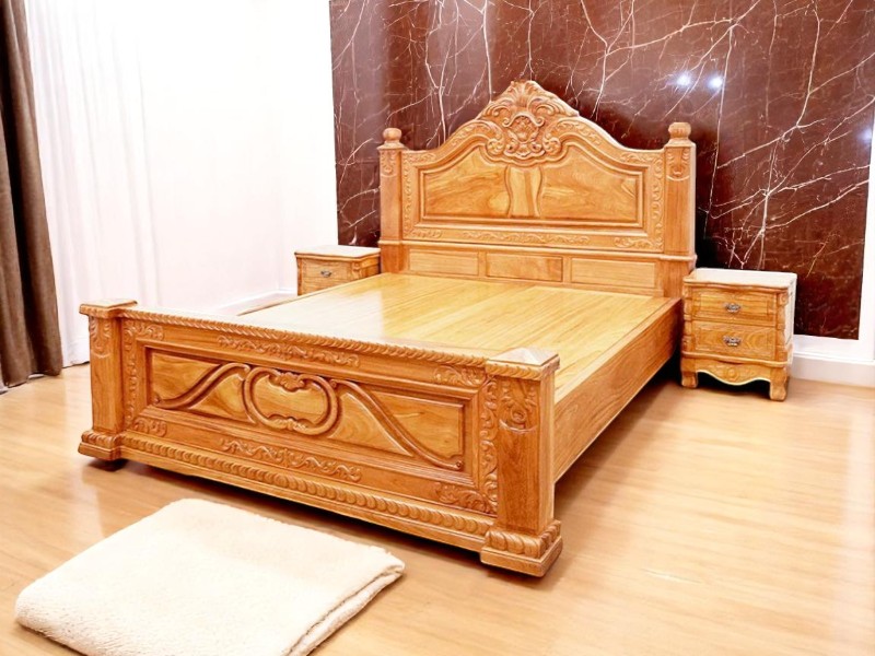 Giường gỗ đẹp tại Quận 4 2 Giường gỗ đẹp tại Quận 4
