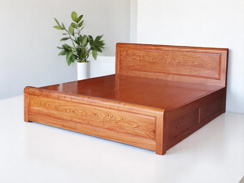 Giường gỗ đẹp tại quận Bình Thạnh – Mẫu mới 2025 | Nội thất Thái Bình 7 Giường gỗ đẹp tại Quận Bình Thạnh