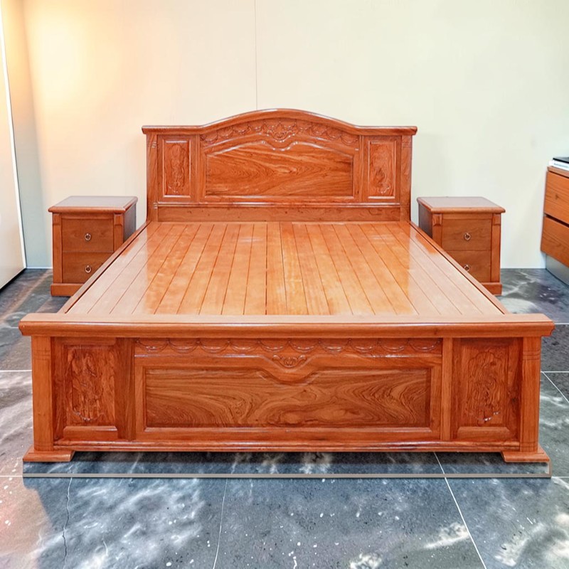 4 Cách hóa giải phong thủy giường ngủ xấu đơn giản mà hiệu quả 9 Giường ngủ gỗ tự nhiên