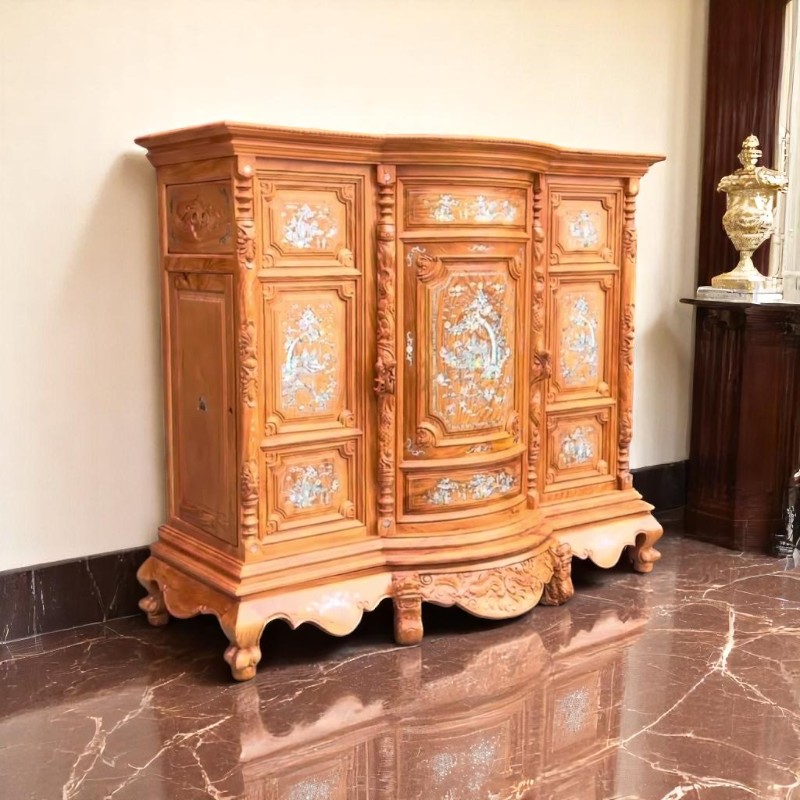 7 ưu điểm của bàn thờ gỗ cho không gian thờ cúng 3 Bàn thờ gỗ