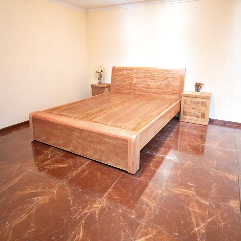 7 đặc điểm khiến giường gỗ hương xám được ưa chuộng hiện nay 5 Giường gỗ hương xám