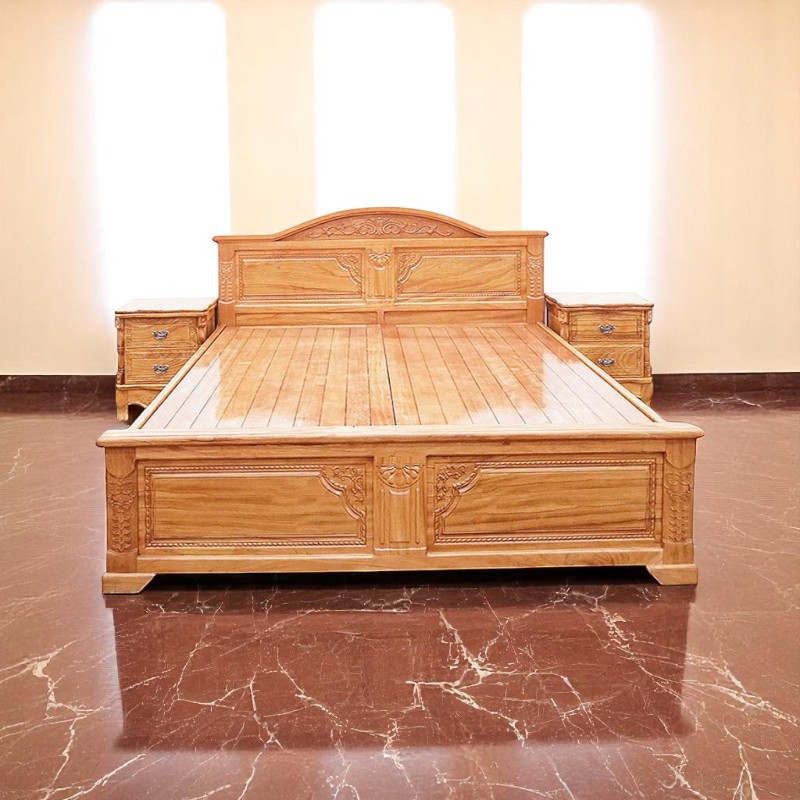 7 đặc điểm khiến giường gỗ hương xám được ưa chuộng hiện nay 3 Giường gỗ hương xám