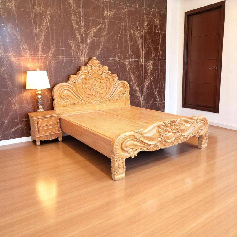 7 đặc điểm khiến giường gỗ hương xám được ưa chuộng hiện nay 1 Giường gỗ hương xám