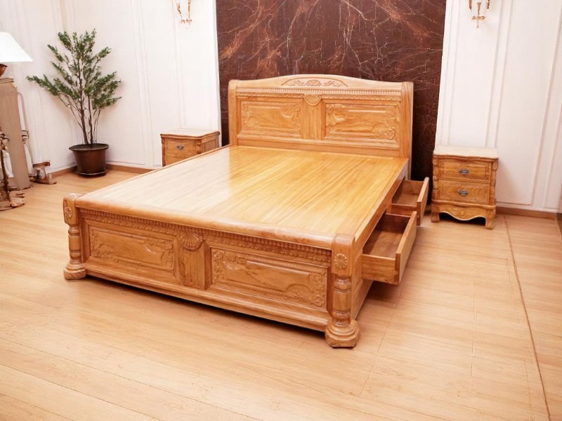 Khám Phá Giường Ngủ Bằng Gỗ – Sự Hợp Lệ Giữa Tự Nhiên Và Phong Cách 4 Giường ngủ bằng gỗ