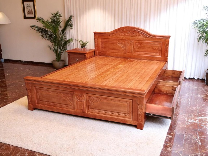 Khám Phá Giường Ngủ Bằng Gỗ – Sự Hợp Lệ Giữa Tự Nhiên Và Phong Cách 2 Giường ngủ bằng gỗ
