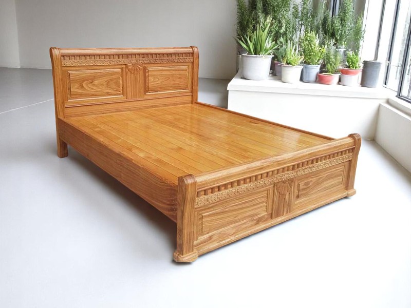 Khám Phá Giường Ngủ Bằng Gỗ – Sự Hợp Lệ Giữa Tự Nhiên Và Phong Cách 1 Giường ngủ bằng gỗ