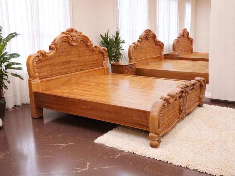 Khám Phá Giường Ngủ Bằng Gỗ – Sự Hợp Lệ Giữa Tự Nhiên Và Phong Cách 14 Giường ngủ bằng gỗ