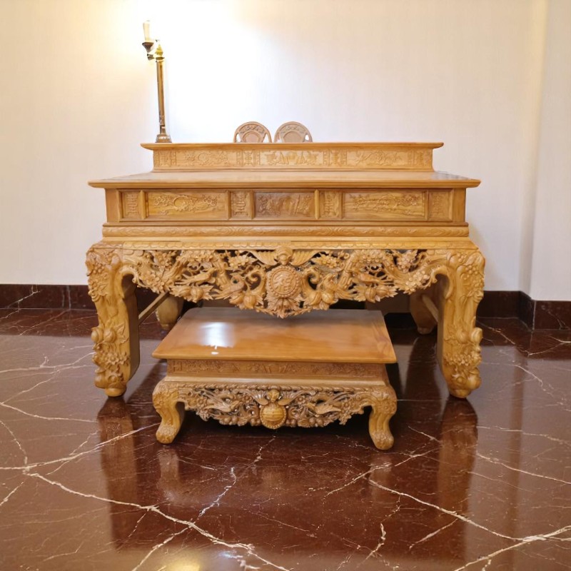 3 Lợi ích khi sử dụng bàn thờ treo tường hiện đại 4 Lợi ích khi sử dụng bàn thờ treo tường