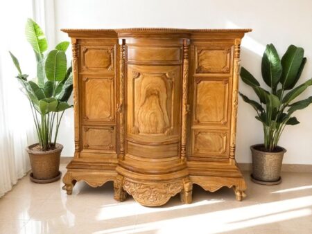 4 cách làm mới mặt tủ thờ