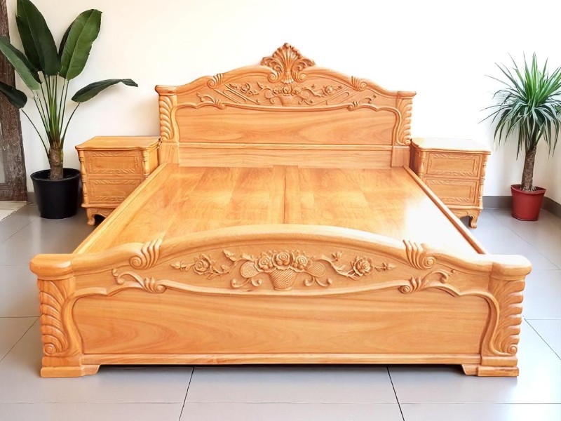 5 cách kết hợp ga với giường ngủ đẹp hài hòa 1 Cách kết hợp ga với giường ngủ
