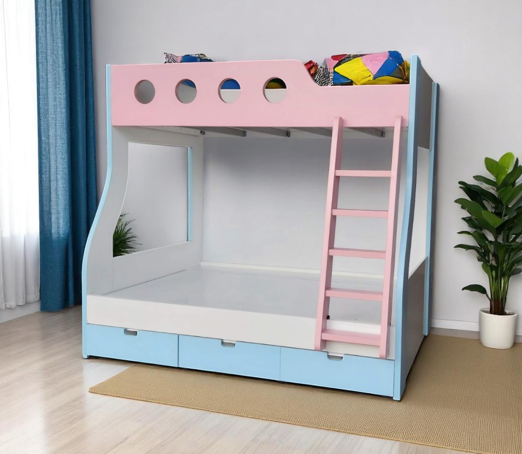 Giường Tầng Gỗ Tự Nhiên Hóc Môn