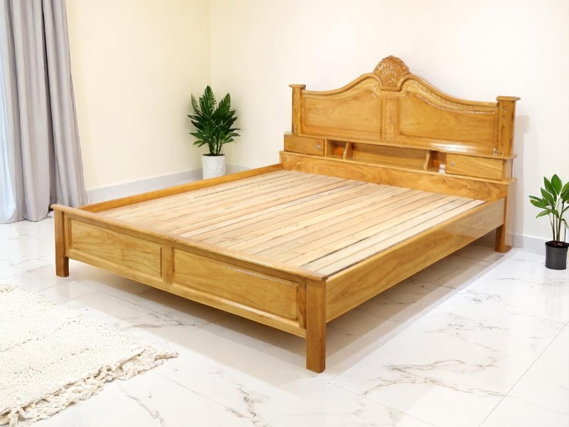 5 bí quyết chọn mua giường gỗ xoan đào đẹp, bền và tinh tế 5 Giường gỗ xoan đào đẹp