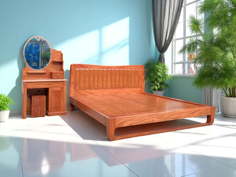 3 hướng dẫn chọn giường ngủ MDF phủ melamine bền đẹp theo thời gian 1 Giường ngủ MDF phủ melamine