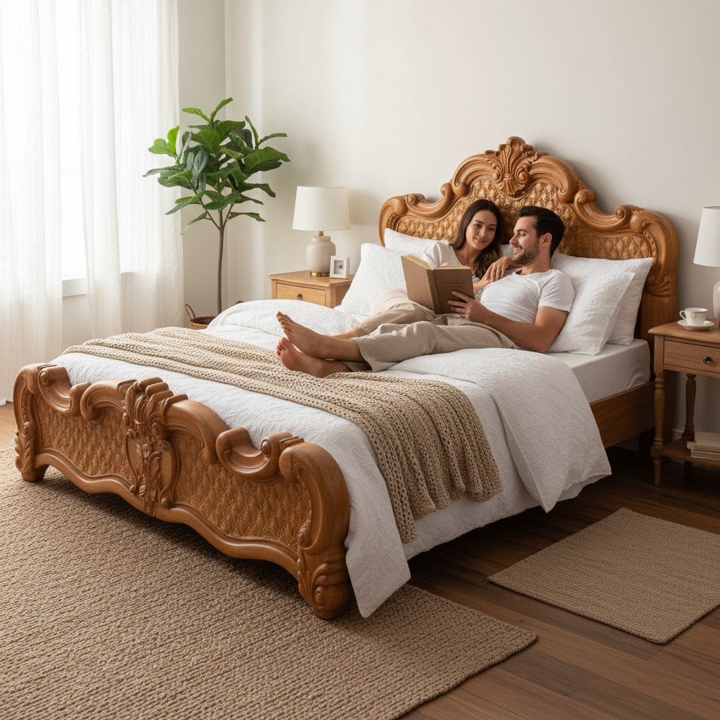 Giường Ngủ Chất Lượng - Bí Quyết Tạo Không Gian Nghỉ Ngơi Hoàn Hảo 39 Giường ngủ đẹp