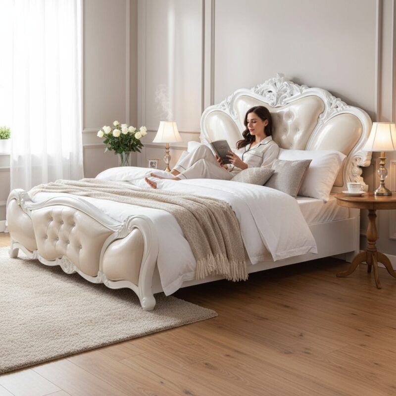 Giường Ngủ Chất Lượng - Bí Quyết Tạo Không Gian Nghỉ Ngơi Hoàn Hảo 1 Giường ngủ đẹp