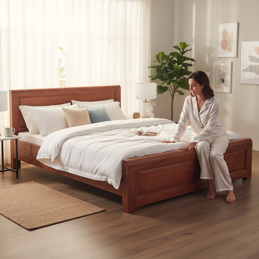 Giường Ngủ Chất Lượng - Bí Quyết Tạo Không Gian Nghỉ Ngơi Hoàn Hảo 40 Giường ngủ đẹp