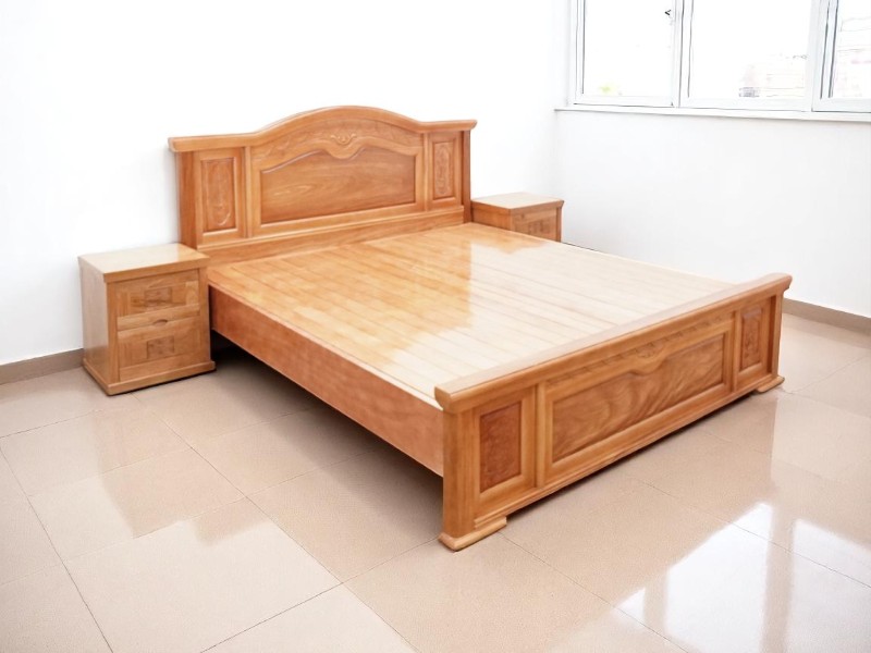 4 điểm nổi bật giường ngủ gỗ óc chó cao cấp 5 Giường ngủ gỗ óc chó cao cấp