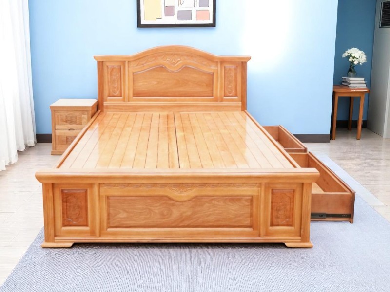 4 điểm nổi bật giường ngủ gỗ óc chó cao cấp 4 Giường ngủ gỗ óc chó cao cấp