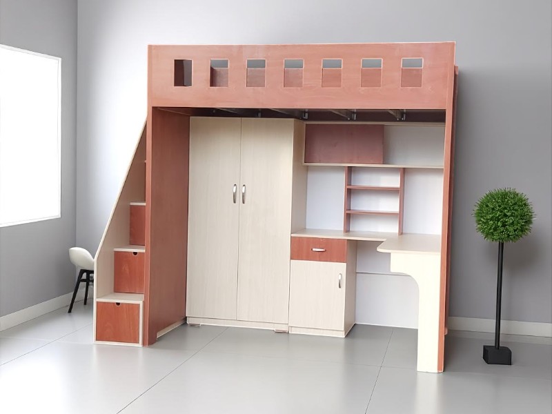 Giường Tầng 1m8x2m – Rộng Rãi, Bền Đẹp, Thoải Mái Sử Dụng 3 Giường tầng 1m8x2m