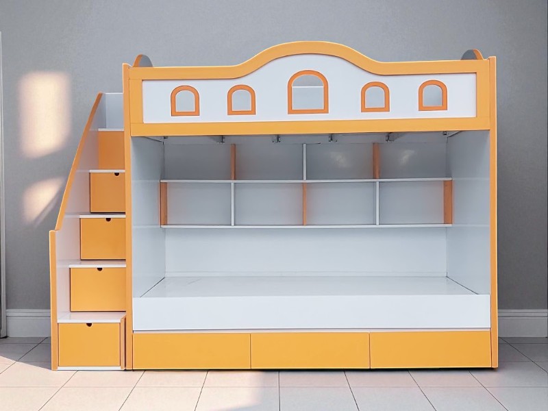 Giường Tầng 1m8x2m – Rộng Rãi, Bền Đẹp, Thoải Mái Sử Dụng 2 Giường tầng 1m8x2m