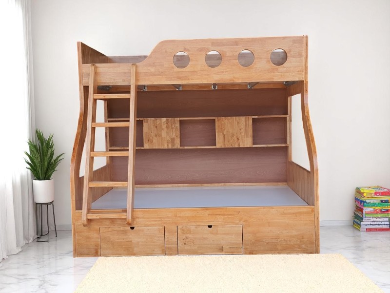 6 mẫu giường tầng cho bé gái dễ thương và tiện nghi nhất 3 Giường tầng cho bé gái