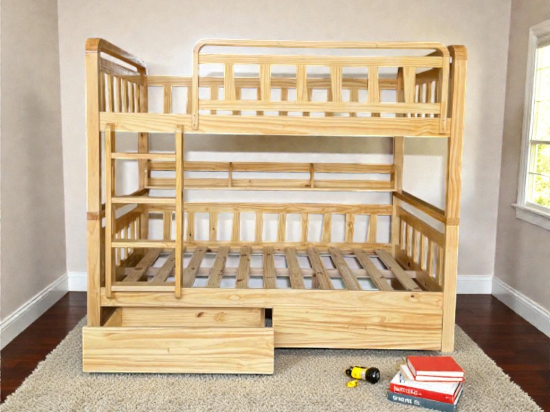 Top 5 mẫu giường tầng giá rẻ đẹp bền đáng mua 2025 23 Giường tầng giá rẻ