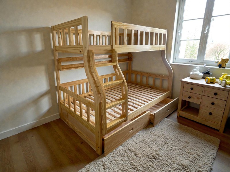 Top 5 mẫu giường tầng giá rẻ đẹp bền đáng mua 2025 22 Giường tầng giá rẻ