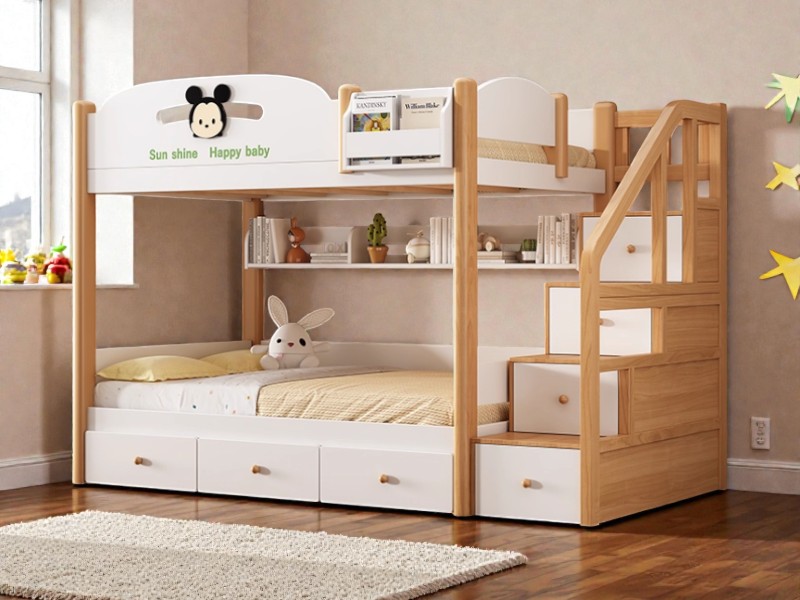 Top 5 mẫu giường tầng giá rẻ đẹp bền đáng mua 2025 19 Giường tầng giá rẻ