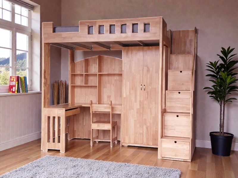 Top 5 mẫu giường tầng giá rẻ đẹp bền đáng mua 2025 14 Giường tầng cho bé giá rẻ