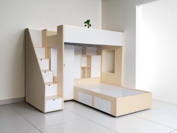 Hướng kê giường tầng hợp phong thủy
