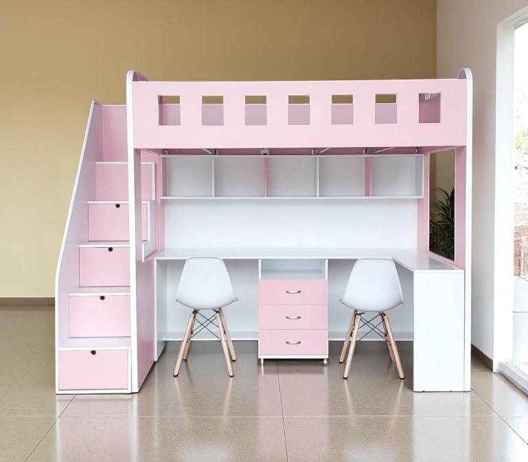 6 kiểu giường tầng tiết kiệm diện tích cho phòng nhỏ hẹp 2 Kiểu giường tầng tiết kiệm diện tích