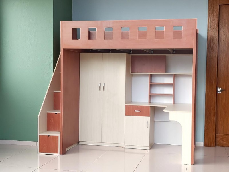 5 mẫu giường tầng đa năng đẹp tiện lợi 1 Mẫu giường tầng đa năng