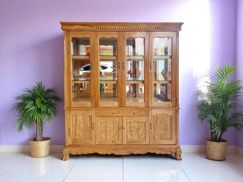 7 mẫu tủ rượu đẹp cho phòng khách sang trọng và hiện đại 2 Mẫu tủ rượu đẹp cho phòng khách