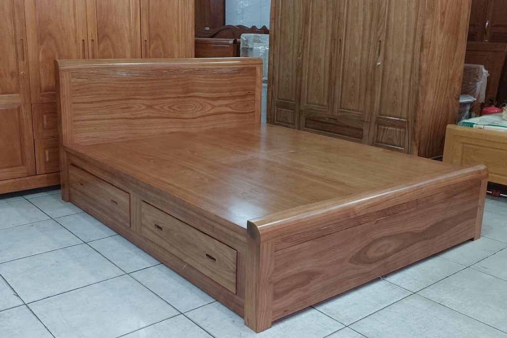 3 lý do giường ngủ có ngăn kéo giá rẻ được ưa chuộng 5 Ngăn kéo dưới giường lưu trữ tiết kiệm diện tích